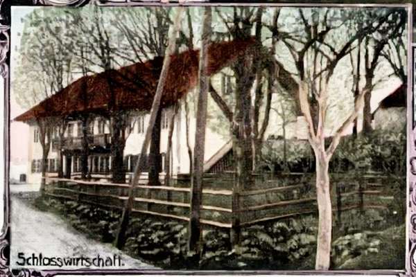 Gruss aus Isareck, Ausschnitt Postkarte um 1910