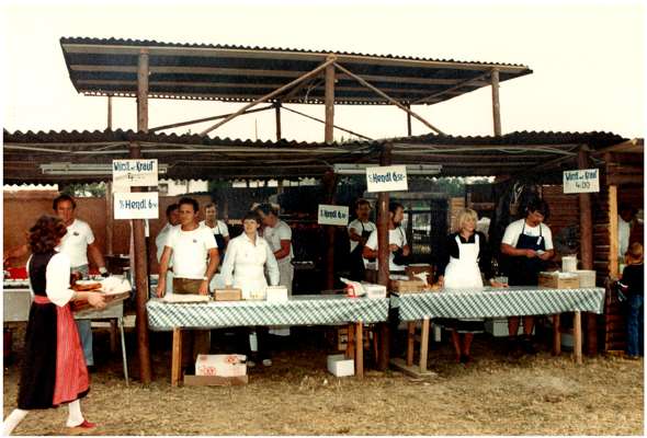 Brotzeitstand 1981