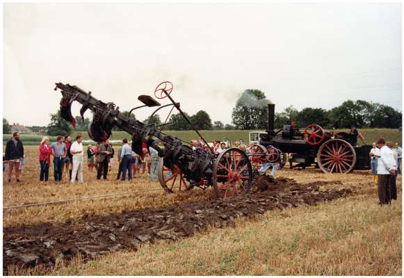 Pfl�gen mit der Dampfmaschine, 20. - 22. Juli 1984