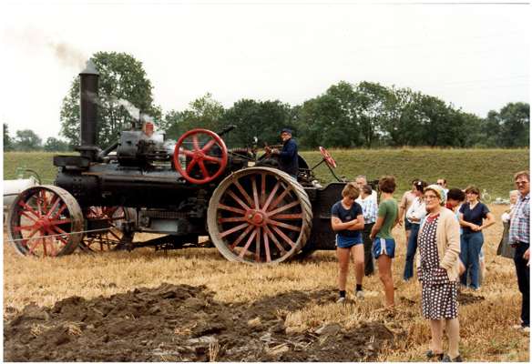 Pfl�gen mit der Dampfmaschine, 20. - 22. Juli 1984