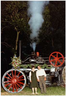 Karl Stangl mit seiner Frau Maria