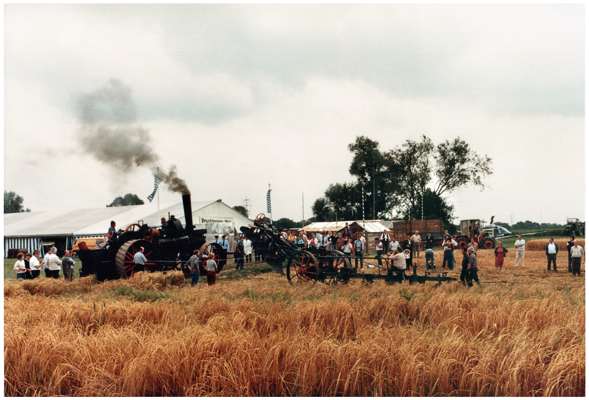 Pfl�gen mit der Dampfmaschine, 20. - 22. Juli 1984