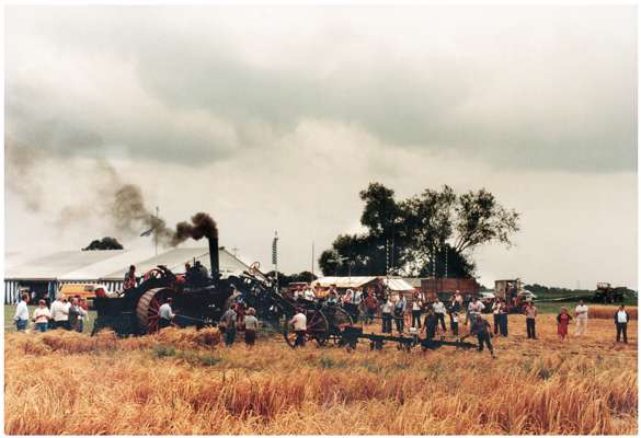 Pfl�gen mit der Dampfmaschine, 20. - 22. Juli 1984
