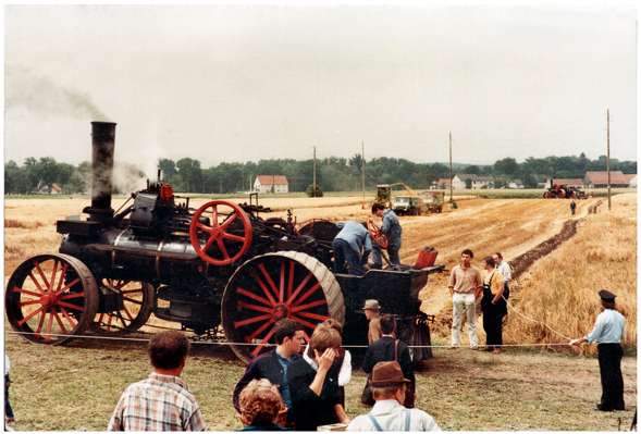 Pfl�gen mit der Dampfmaschine, 20. - 22. Juli 1984