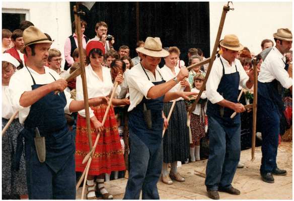 Anno dazumal - Volkstanzgruppe - Sensentanz 1981