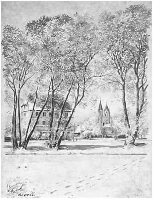 Valentin Ott, Schlo� Asch im Winter