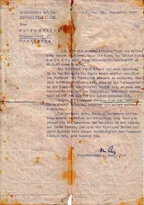 Peter M�ller ... seit einem Fliegerangriff am 21.09.1943 vermi�t