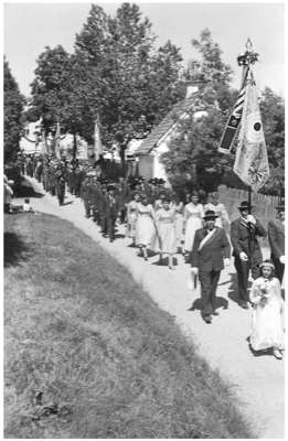 1958 Fahnenweihe Sch�tzenverein Wang