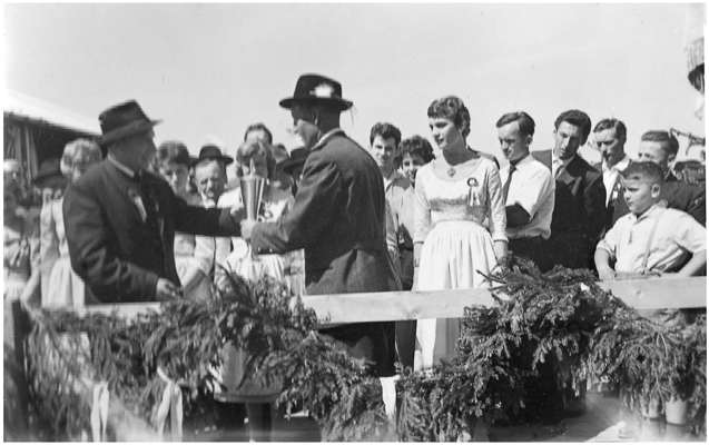 1958 Fahnenweihe Sch�tzenverein Wang
