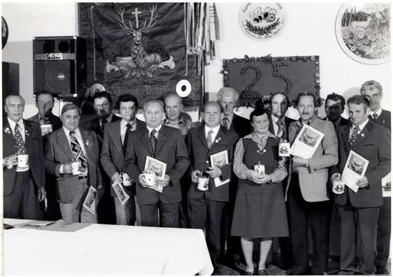 Ehrung der Gr�ndungsmitglieder zum 25j�hrigen Jubil�um Sept. 1978