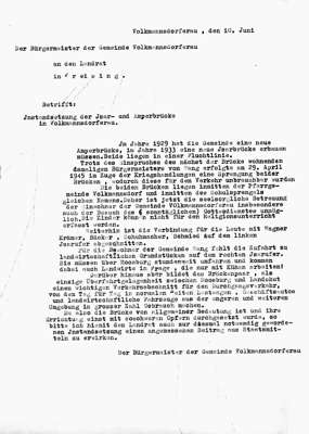 Instandsetzung der gesprengten Isar- und Amperbr�cke Volkmannsdorferau