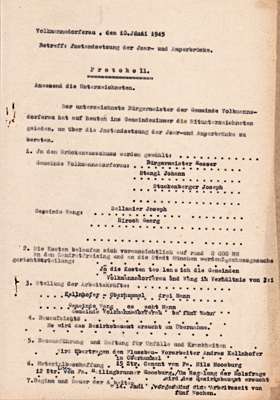 Instandsetzung der gesprengten Isar- und Amperbr�cke Volkmannsdorferau