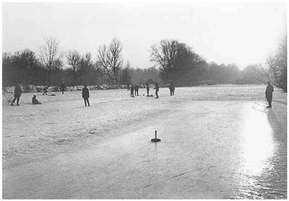 Volkmannsdorf Winter 1961, Isar und Amper sind zugefroren