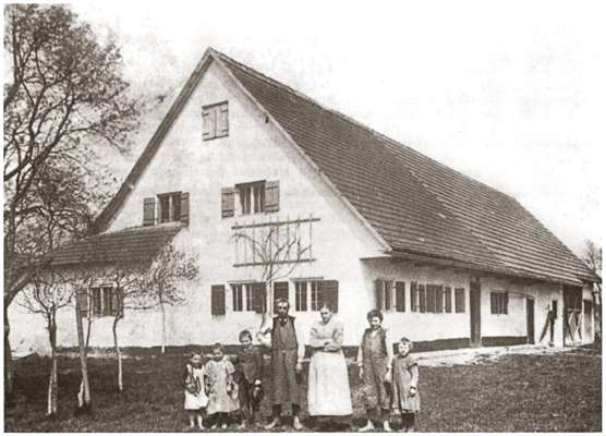 Beim M�slweber in der Volkmannsdorferau, Weber Anwesen, Uppenbornwerkstra�e 15