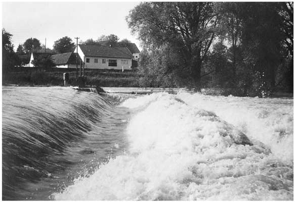 Volkmannsdorf, Hochwasser Isar und Amper 1965