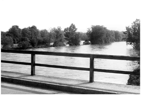 Volkmannsdorf, Hochwasser Isar und Amper 1965