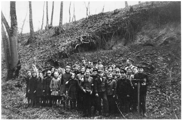 Schule Volkmannsdorf 1957, Tag des Baumes