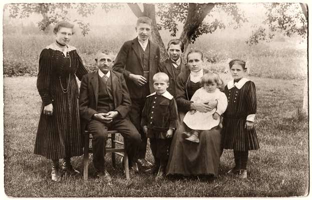 Volkmannsdorf Lehrerbauer, Kratzer um 1920