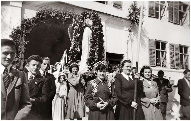 Volkmannsdorf Fronleichnam 1950