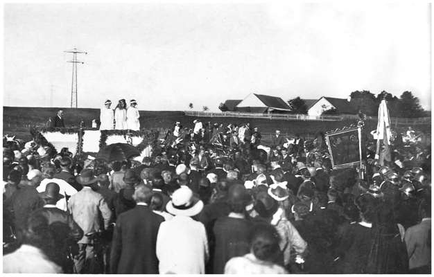 7. Juli 1928 Empfang des Primizianten Johann Oberhauser