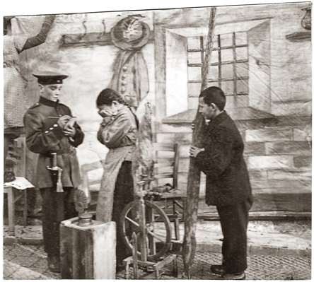 16.10.1936 - Szene Schulauff�hrung