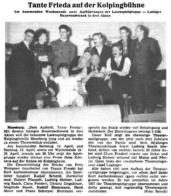 KGV Theater 1980 „Tante Frieda“ MZ 11.04.1980