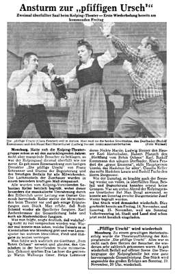 KGV Theater 1981 „Die pfiffige Urschl“