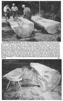 Handwerkliche und b�uerliche Arbeiten von anno dazumal, MZ Juli 1988