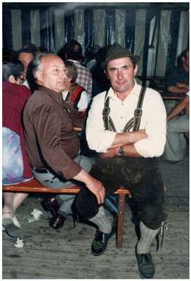 Karl Stangl,  *05.11.1930 †31.05.2001 beim Dorffest 1984