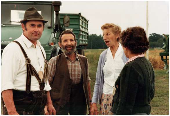 Karl Stangl (*05.11.1930 †31.05.2001) beim Dorffest 1984