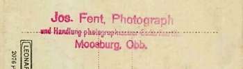 Schie�stand - Schiess-Statt, Aufnahme Photograph Fent Moosburg um 1920