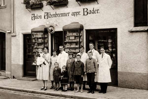 Moosburg Weingraben,der approbierte Bader Anton Aschenbrenner
