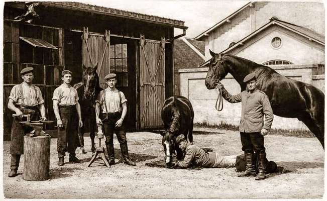 Peter Hofmeier 1911-1914 bei den Schweren Reitern in Landshut