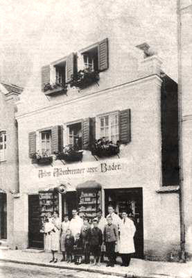 Moosburg Weingraben,der approbierte Bader Anton Aschenbrenner