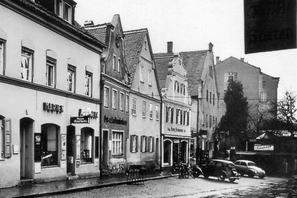 Moosburg Weingraben Haus Nr 9, Marien-Apotheke, 1950