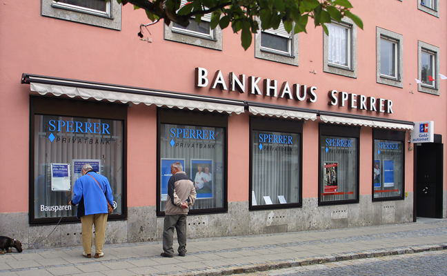 Moosburg Weingraben, Bankhaus Sperrer heute