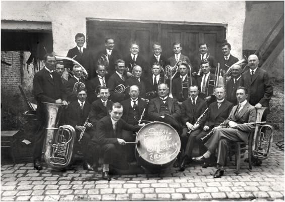 Stadtkapelle Moosburg, 7. Juni 1928
