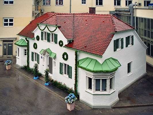 Moosburg, S�d Chemie Gr�ndervilla beim 100j�hr. Firmenjubil�um 2006