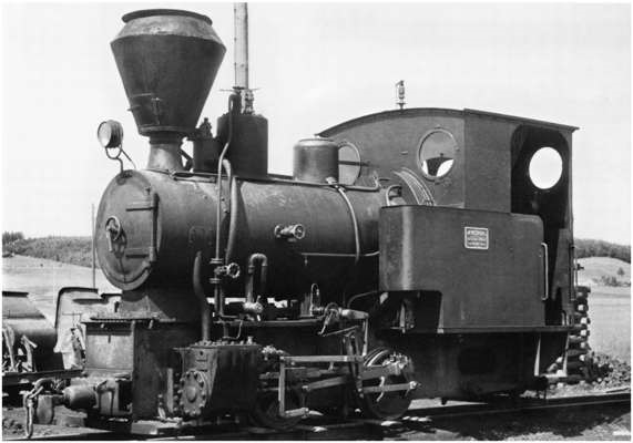 1960 - 600mm Borsig Schmalspurlok der S�d Chemie in Bruckberg