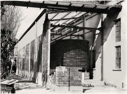 Anbau Kocherei (Kochhaus), Bau Januar bis M�rz 1966