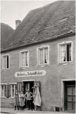 Moosburg Weingraben, Seilerei von Johann Eicher um 1920