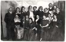 KGV Moosburg, Theater um 1910 - 1920 ?