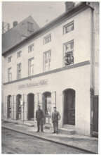 Moosburg Weingraben, Schlo�erei Bartholom�us G��ler, um 1915
