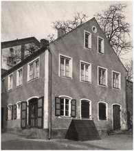 Moosburg Weingraben, Otto Rothmaier Nagelschmied, um 1935
