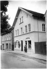 Moosburg Weingraben, Fanny Edenhofer um 1950