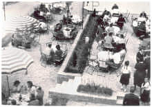 Moosburg, Rosenhof, Rosengarten 1950