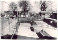 Moosburg, Rosenhof, Rosengarten 1950
