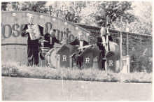 Moosburg, Rosenhof, Rosengarten 1950