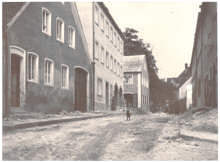 Moosburg, Weingraben, Fertl-Eck, Baustelle 1936