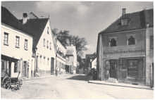Moosburg, Gries / Landshuterstrasse zum Weingraben, um 1920